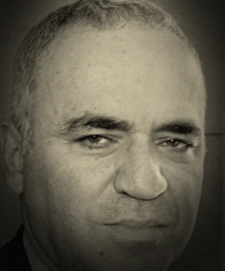 Garry Kasparov — стилизованный портрет